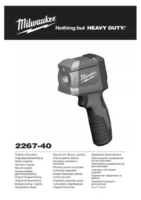 Notice MILWAUKEE 2267-40 Lämpömittari