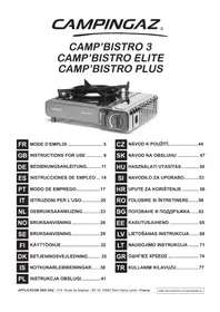 Notice CAMPINGAZ CAMP BISTRO 3 Pliit