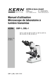 Notice Kern OBL 125 Microscope