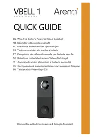 Notice Arenti VBELL 1 Interphone