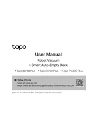 Notice TP-LINK TAPO RV10 PLUS Máy hút bụi