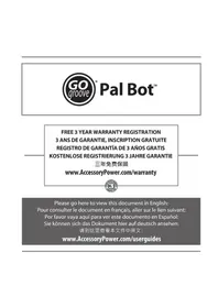 Notice GOgroove PAL BOT Haut-parleur