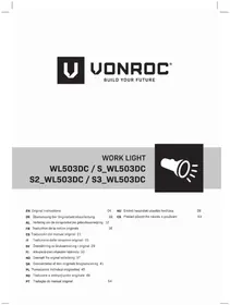 Notice Vonroc S3_WL503DC Lámpara