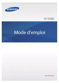 Notice SAMSUNG GT-S7262 Téléphone portable