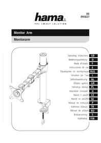 Notice HAMA VESA 75 Support mural pour téléviseur