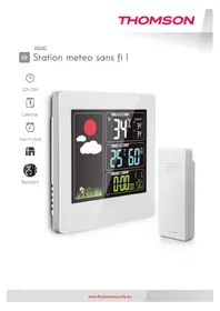 Notice THOMSON 513630 Station Météo