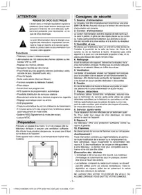 Notice Opera TV5561 Téléviseur