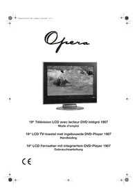Notice Opera LCD1907 Fernseher
