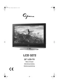 Notice Opera LCD3272 Fernseher