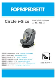 Notice Foppapedretti CIRCLE I-SIZE Siège de voiture