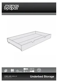 Notice MAMAS & PAPAS UNDERBED STORAGE Non catégorisé