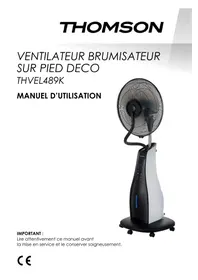 Notice THOMSON THVEL489K Climatisation