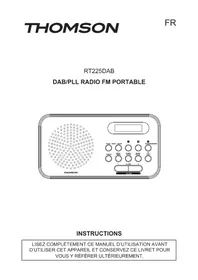 Notice THOMSON RT225DAB Radio