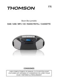 Notice THOMSON TH367669 Radio