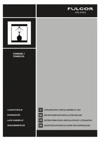 Notice Fulgor Milano FPDW 82103 XX посудомоечные машины