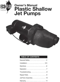 Notice Eco-Flo EMRY-4788964 Pompe