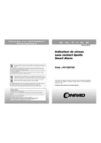 Notice CONRAD SMART ALARM équipements de mesure