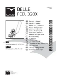 Notice ALTRAD BELLE PCEL 320X Plaque vibrante