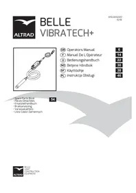 Notice ALTRAD BELLE VIBRATECH+ 58 Non catégorisé