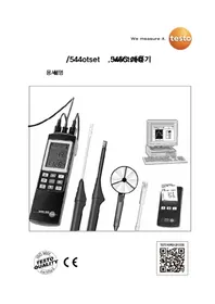 Notice Testo 445 Détecteur