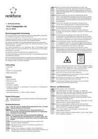 Notice Renkforce 1052420 Projecteur