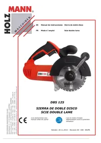 Notice Holzmann DBS 125 Scie