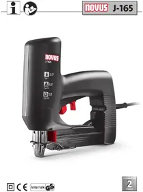 Notice Novus J-165 Agrafeuse