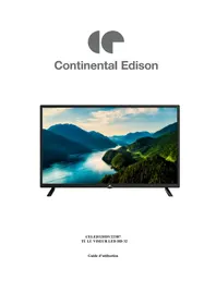 CONTINENTAL EDISON CELED32HDV223B7 - Télévision