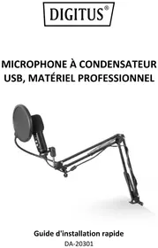 Notice Digitus DA-20301 Casque