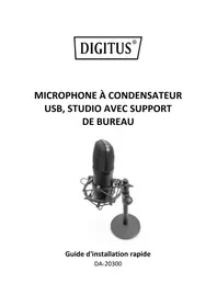 Notice Digitus DA-20300 Casque