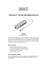 Notice Digitus DA-70255 Autres accessoires informatique