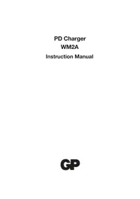 Notice GP WM2A Chargeur de piles