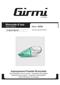 Notice GIRMI AP10 Aspirador
