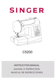 Notice SINGER BRILLIANCE SERENADE C520L Máquina de coser
