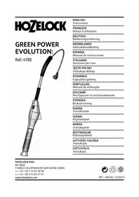 Notice HOZELOCK GREEN POWER EVOLUTION 4185 Pistolet thermique