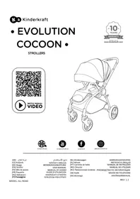Notice Kindercraft EVOLUTION COCOON Poussette