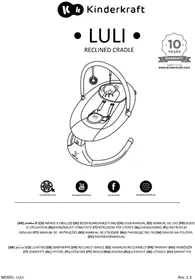 Notice Kindercraft LULI Chaise à bascule