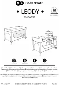 Notice Kindercraft LEODY Lit bébé