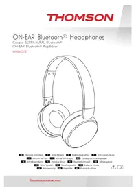 Notice THOMSON WHP6011BT Slúchadlá