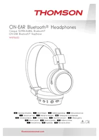 Notice THOMSON WHP8650 Slúchadlá