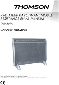 Notice THOMSON THRAY02A Chauffage