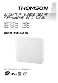 Notice THOMSON THECO1500N Chauffage