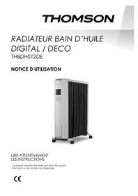 Notice THOMSON THBDH012DE Chauffage