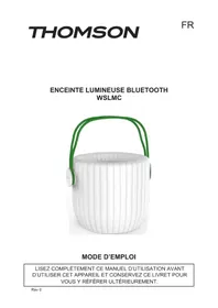 Notice THOMSON WSLMC Caixa de som bluetooth