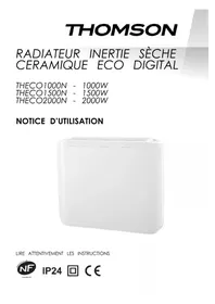 Notice THOMSON THECO2000N Chauffage