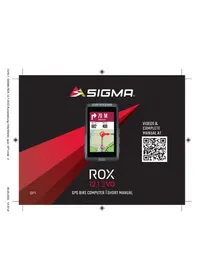 Notice SIGMA ROX 12.1 EVO Compteur