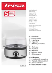 Notice TRISA VARIO EGGS Gotowiec do jajek