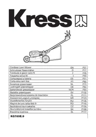 Notice KRESS KG760E.9 Tondeuse à gazon