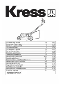 Notice KRESS KG756E.9 Tondeuse à gazon