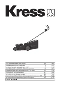 Notice KRESS KG745.9 Tondeuse à gazon